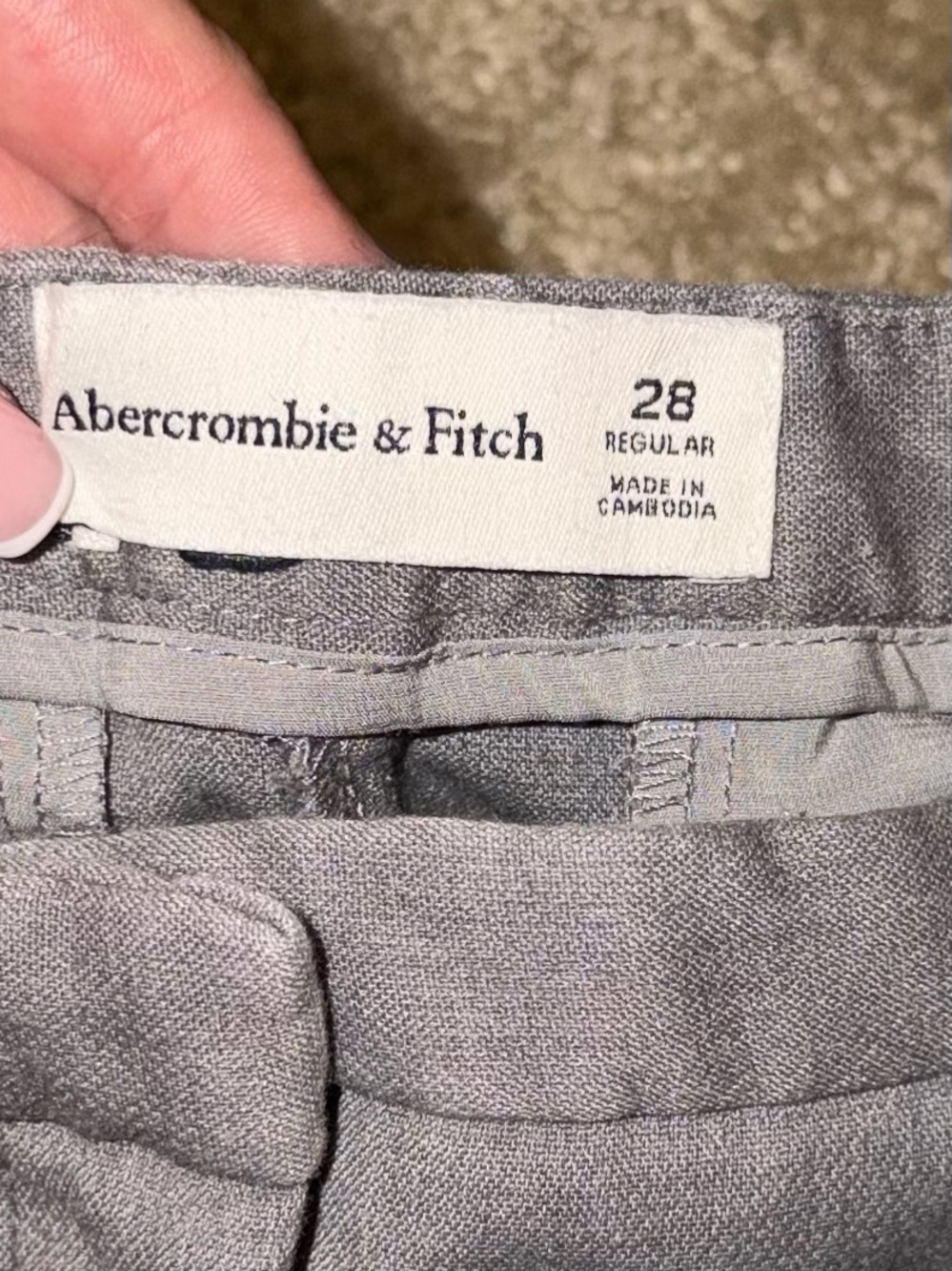 Abercrombie & Fit h Women’s Gray Dress Pants